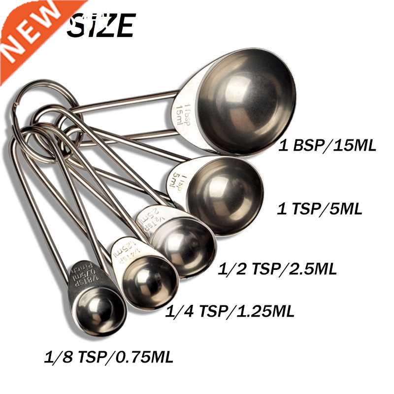 5 pièces/ensemble cuillères à mesurer e