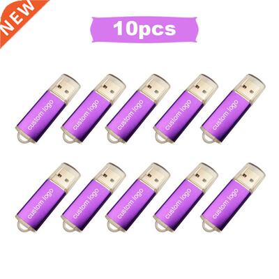 10pcs/lot USB 2.0 Flash Drive 64GB 32GB Pen Drive Mini Memor