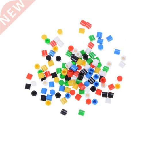 40pcs/lot Tactile Button Caps Plastic Cap Hat For 6*6 Tactil