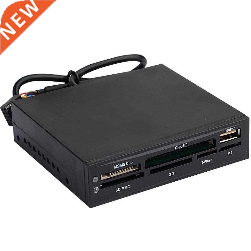 USB Flash Memory Internal Card Reader SDHC MS XD SD Front Pa