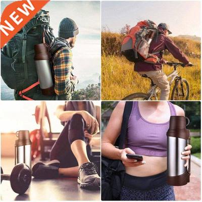3L Stainless Steel Vacuum Insulated Flasks with Cup for Camp