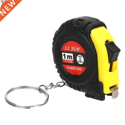 Portable Pull Ruler 1m Tape Measure Gauging Tools Mini Retra