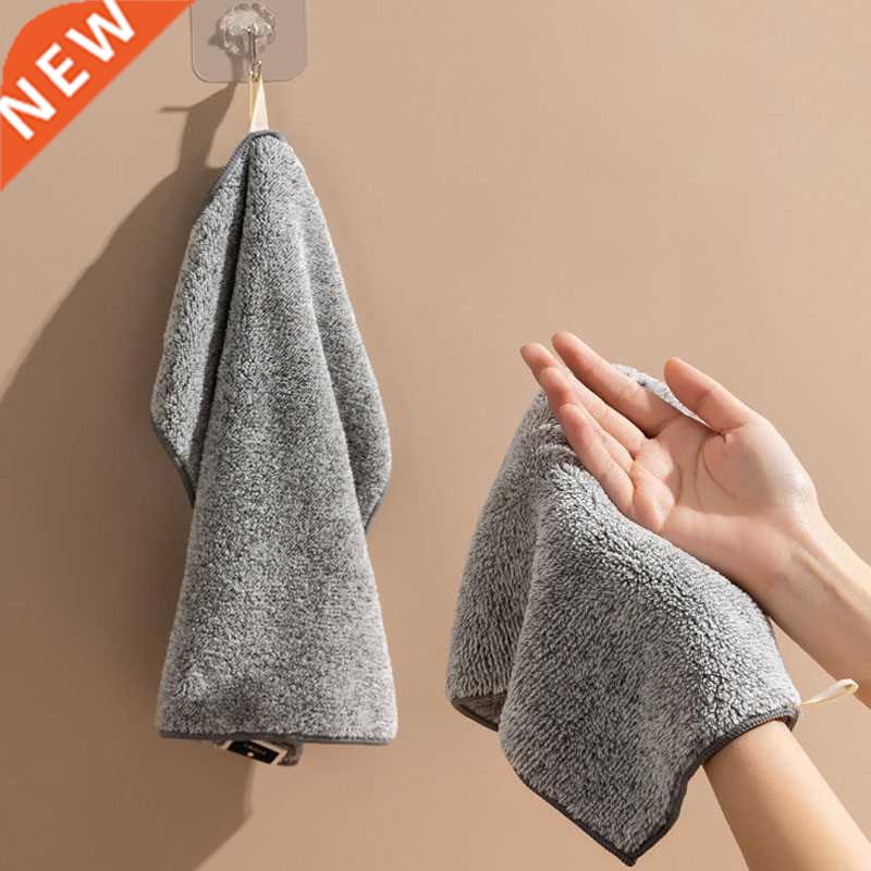 1/2/3/5 Pcs/Set Bamboo Charcoal Dish Towel Colth Housework