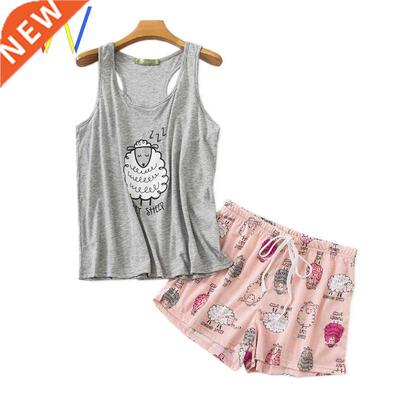 20 Summer shorts sleepwear shorts pajamas Cute women pyjamas