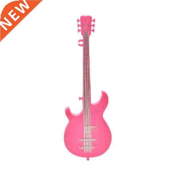 1Pcs Mini Fashion Musical Dollhouse Miniature Guitar For