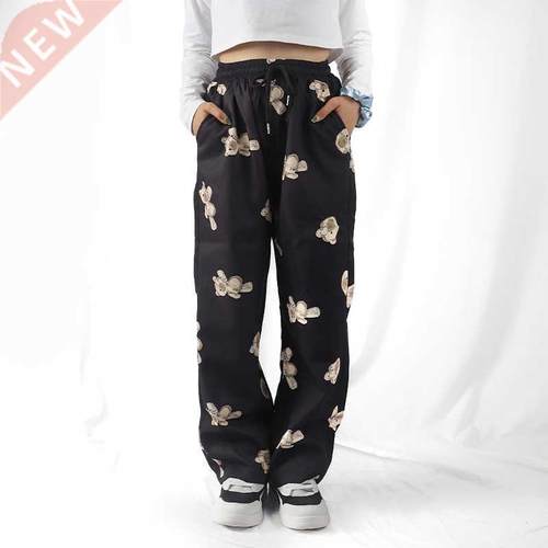 2021 Hip Hop Setwear Women Pants Wide Leg Male Casual Harem