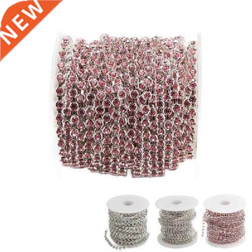 Rhinestone Close Chain Rhinestone Tri Glossy Surface