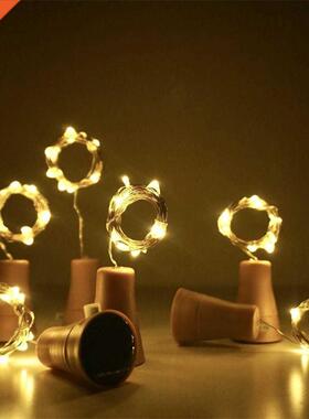 10PCS Solar String Lights Wine Bottle Lights Stopper Lights