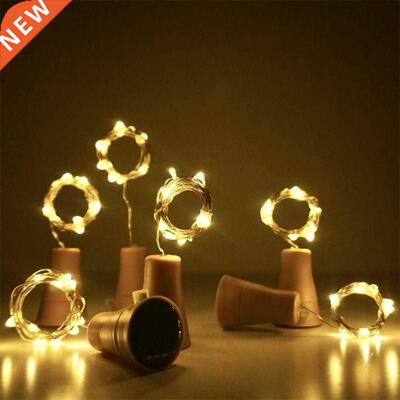 10PCS Solar String Lights Wine Bottle Lights Stopper Lights