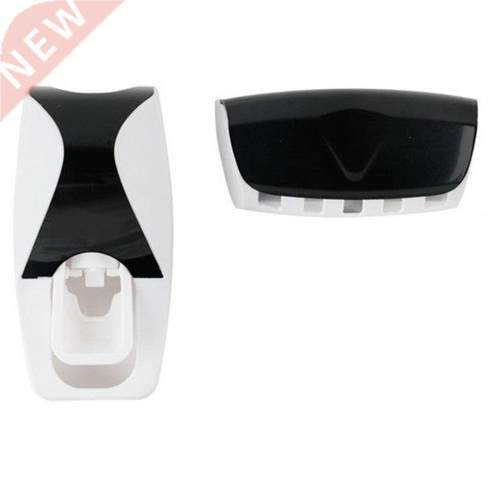 Automatic Toothpaste Dispenser Wall Mount Dust-proof Toothbr