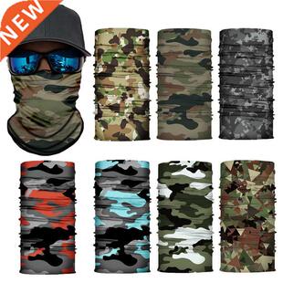 Máscara facial de Ciclismo de camuflaje para hombre y