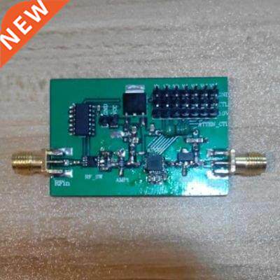 Radio frequency programmable amplifier (0.1-1000MHz, gain 52