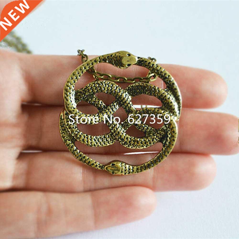 The Never Ending Story Style Auryn snake Pendant Necklace R