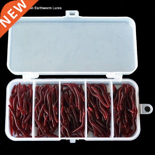 200Pcs/lot 3.5cm Simulation Earthworm Artificial Worms