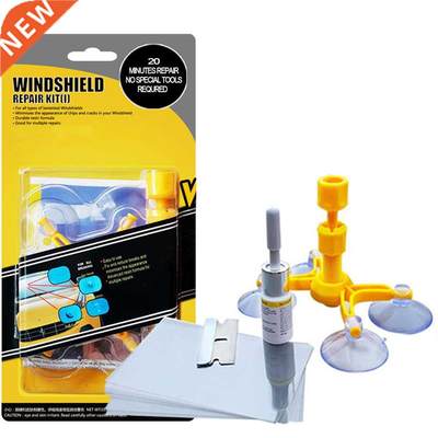 Windshield Repair Kit C Window Glass Scratch Crack Restore