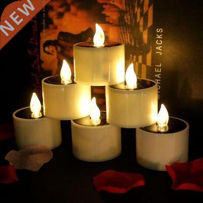 Candle Flameless Yellow LED Light Candles Electronic 6