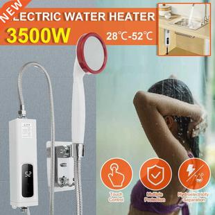 3500W 220V LED Instant Electric Water Heater Hot