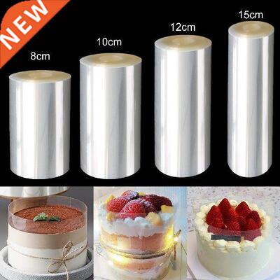 1 Roll 10m Cake Surround Film Transparent Cake Collar