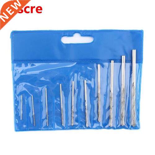 Hot 10Pcs/Set Tipped Drill Bit Set Drill Bits For Glass Tile