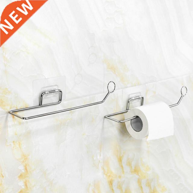 1pc Toilet Rl Hder Stand Organizer Rack Cabinet Paper To