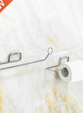 1pc Toilet Rl Hder Stand Organizer Rack Cabinet Paper To