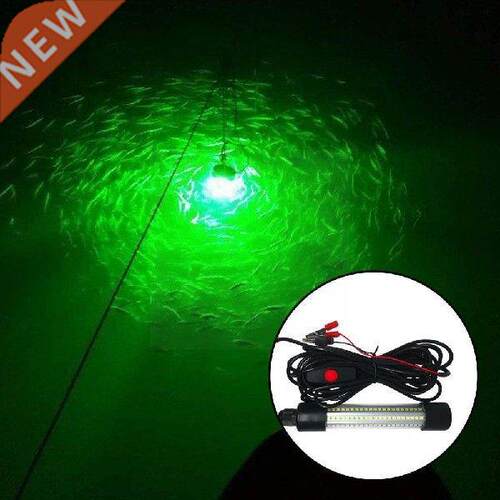 12-24v Led Underwater Fishing Light Waterproof Swimming