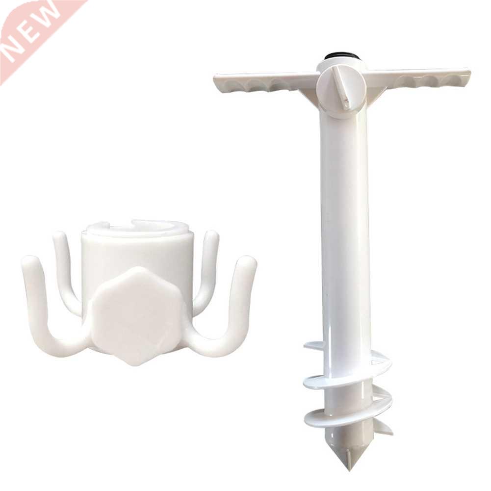 2pcs Beach Umbrella Sand Anchor Spike Sand Grabber Holder Pa