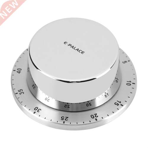 Manual Mechanical Kitchen Timer with Magnetic Base Countdown