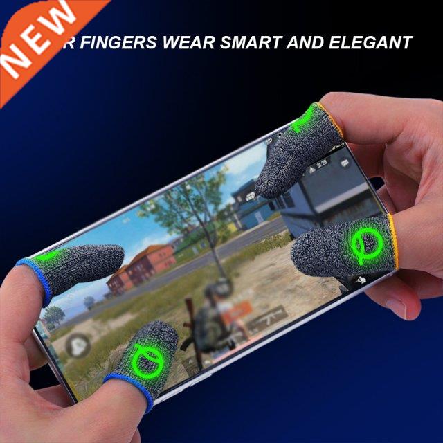 4 pieces Mobile Phone Gaming Finger Cover Fingertip Sleeves