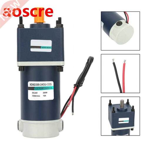 DC Geared Motor 24V 00W High Torsion Permanent Magnet Reduc