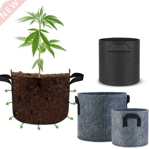 Portable Grow Bags Garden Plants Growth Seedling Pots Fabric