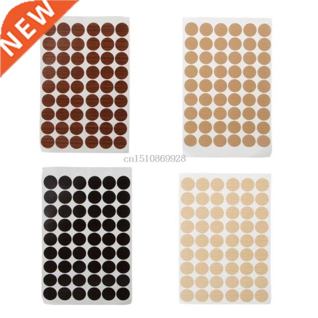 60Pcs 20mm Wooden Furniture Self Adhesive Cabinet Screw Cap