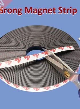 Strong Flexible Magnet Strip Self Aesive Magnetic Tape Rub