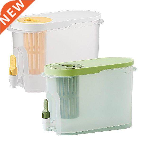 3.9 L Large Cold Kettle Refrigerator With Faucet Lemonade图片