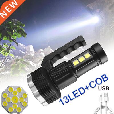 LED Flashlights Handheld Lantern Camping Portable Lamp
