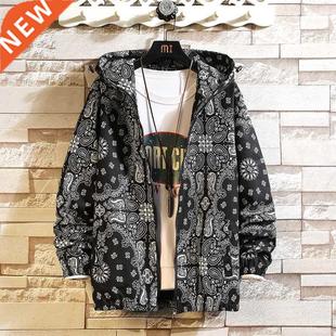 Hood Autum Jacket Fashion Men Casual Spring 2022 Sreetwear