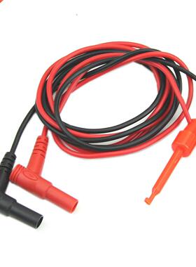 1Pair Banana Plug To Test Hook Clip Probe Cable Fr Multimete