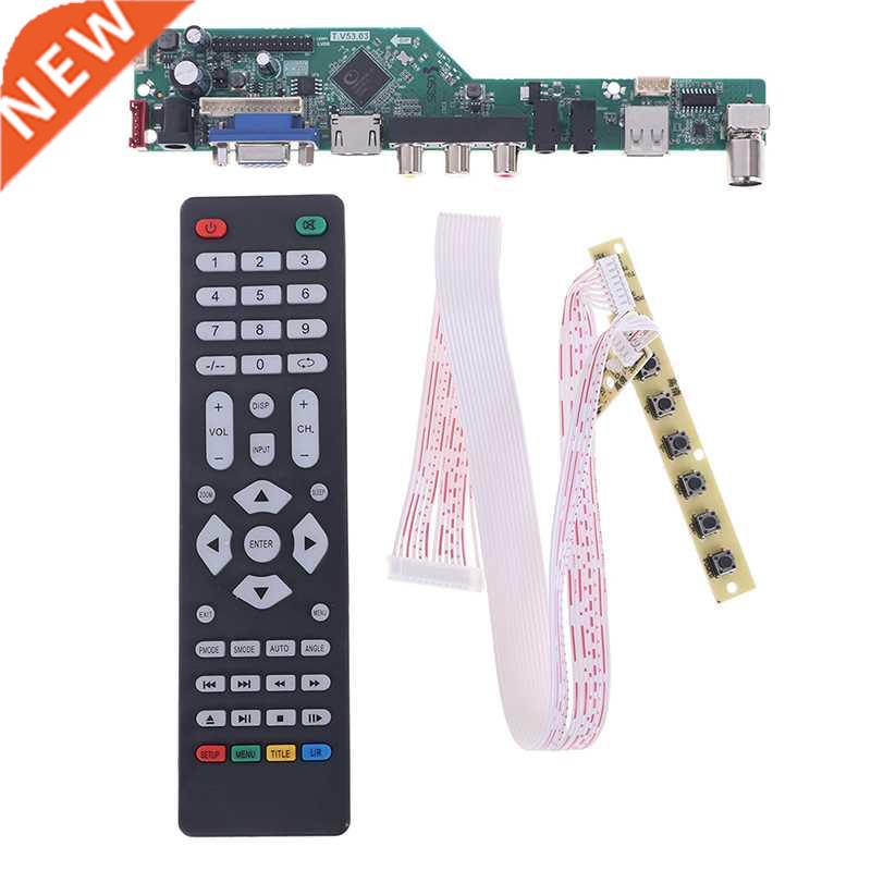T.V53.03 Universal LCD TV Controller Driver Board V53 Analog