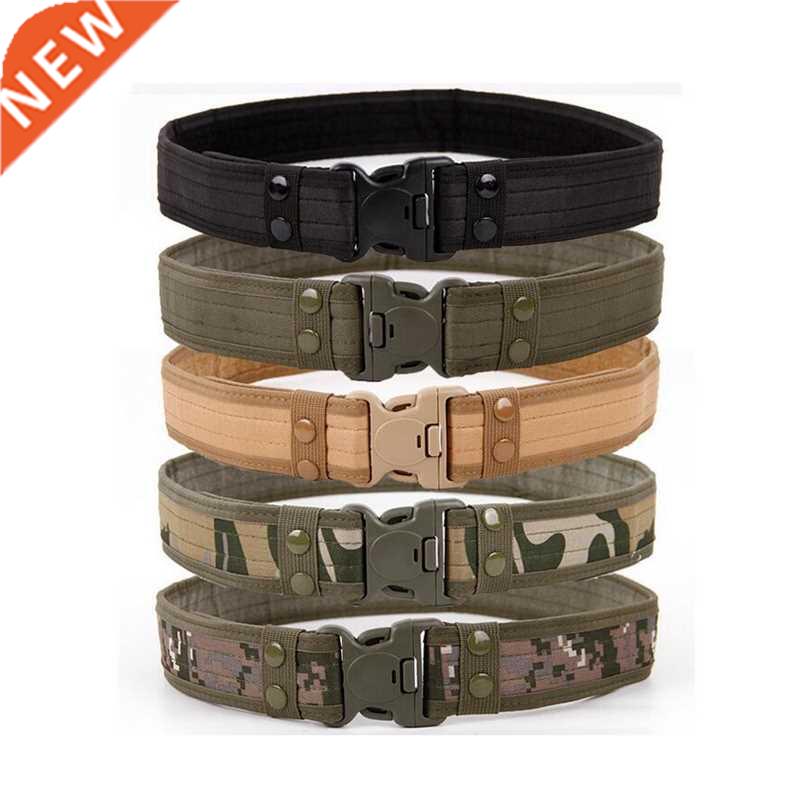 2022 New 130CM Army Style Combat Belts Quick Release Tactica