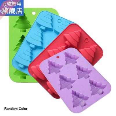 Christmas Tree Chocolate Mould Silicone Cake Baking Mold Xma