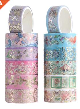 12 Rolls Aesthetic Masking Tape Washi Tapes Stickers  Scr