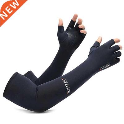 Cool Men Women Arm Sleeve Gloves Running Cycling Sleeves Fis