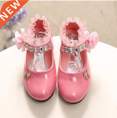 Children's Shoes For Girl Spring New Princess Lace L