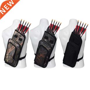 Arrow Quver Adjustable Archery Bag Huntng Back Arrow Quve