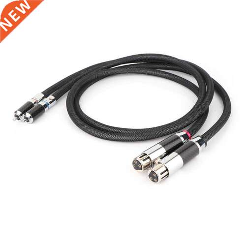 Silver Plated RCA TO XLR Feale Audio Interconnect Cable HIF