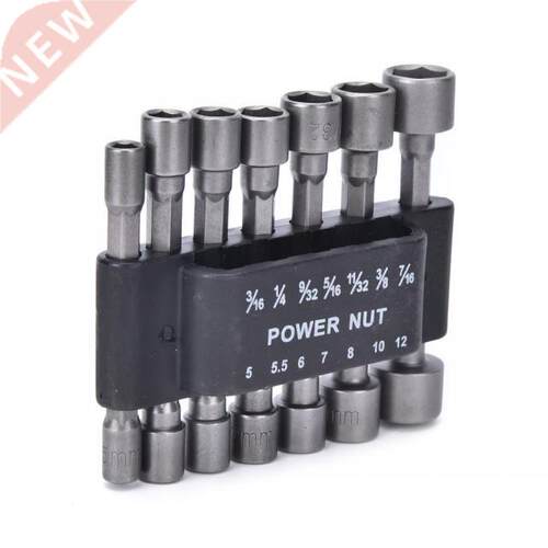Power Nutdriver Nut Driver Bit Set Sae&Metric Nut Driver