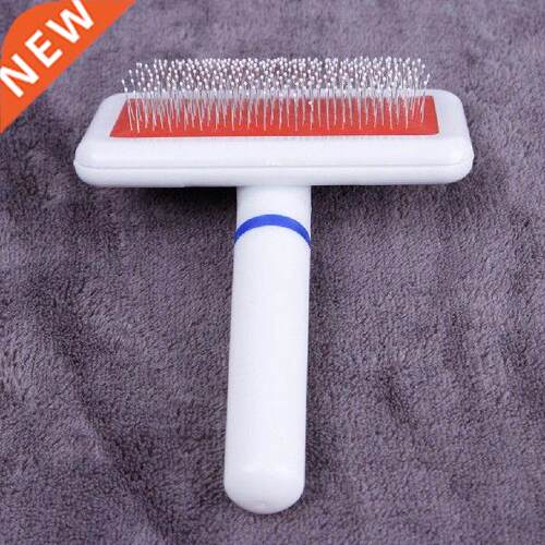 Pet Airbag Steel Needle Combs Fur Cleaning Brush For Puppy