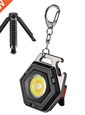 Small Flashlights Keychain Mini Flashlights 500 Lumens 7