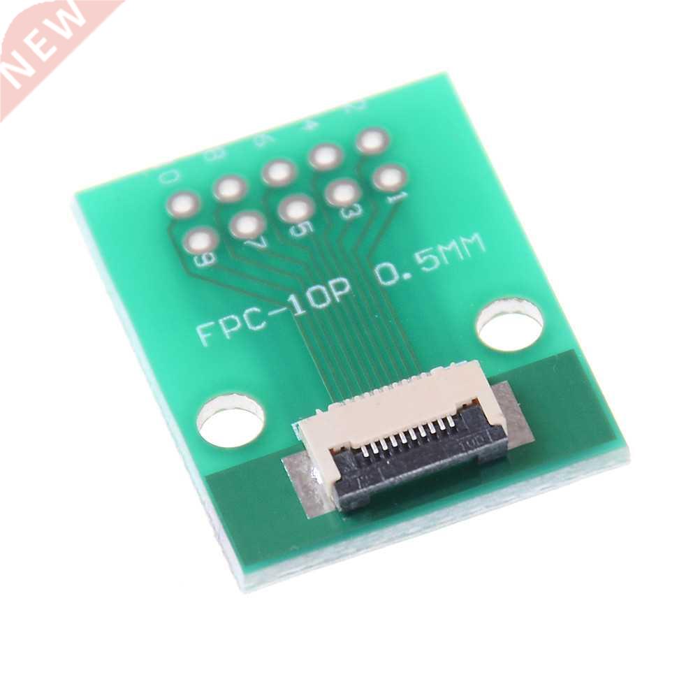 FPC FFC Cable 10PIN 0.5 Mm Pitch Connector SMT Adapter To 2.