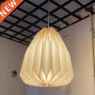 Nordic Creative Paper Origami Lantern Shade Art Lamp